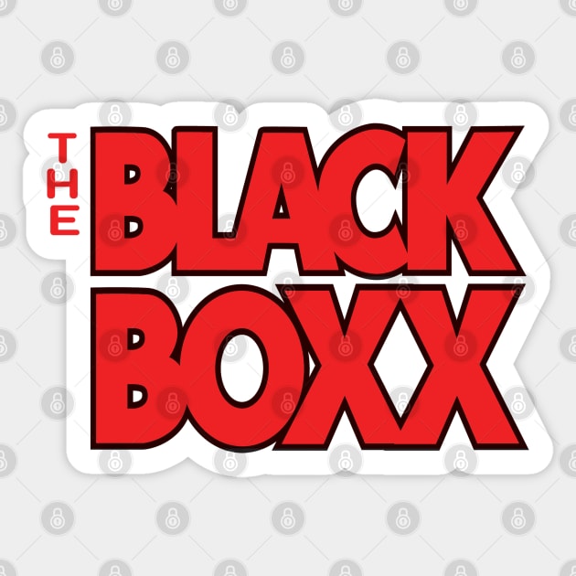 THE BLACK BOXX (You Know My Name) Sticker by INK&EYE CREATIVE